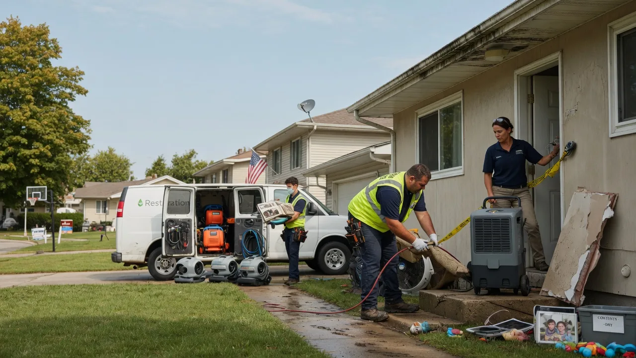 Water Damage Restoration in Sterling, OH near me